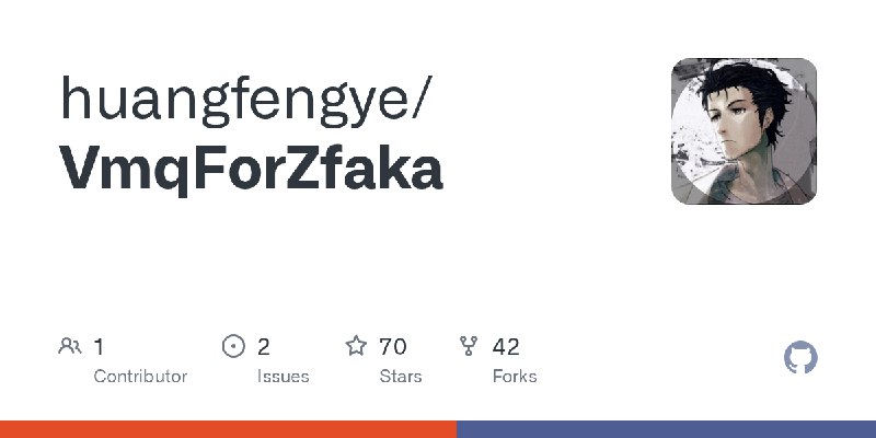 GitHub - huangfengye/VmqForZfaka